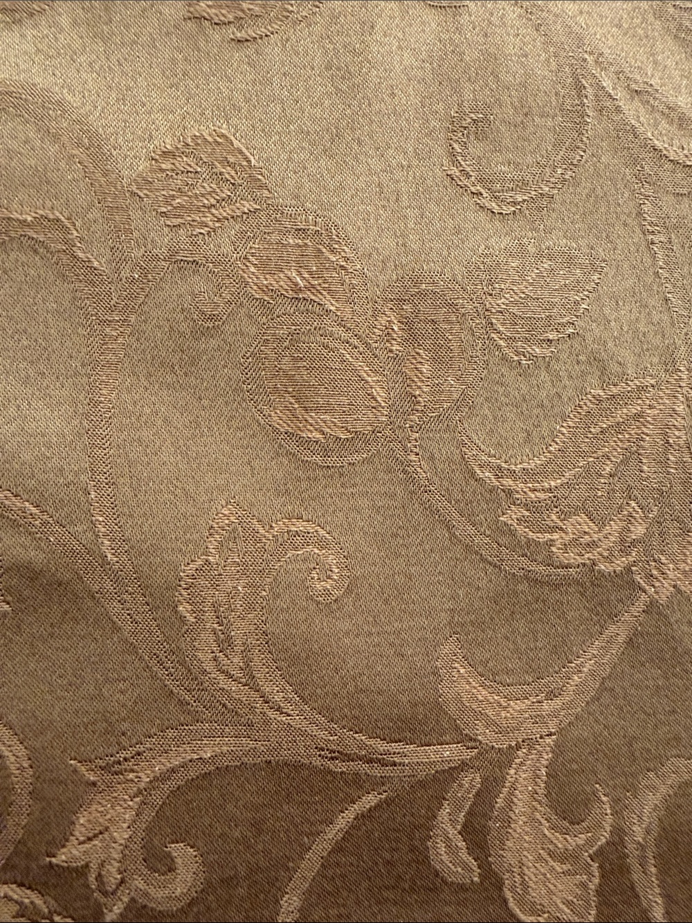 Vintage Classic Long Damask Tablecloth 132x56